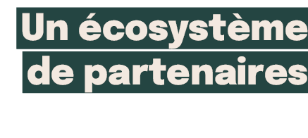 Un cosyst me de partenaires 