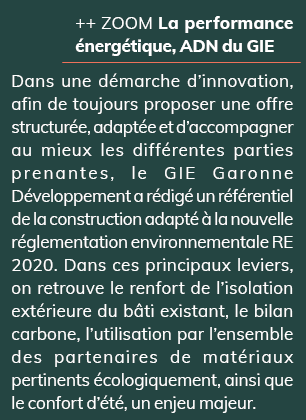 ++ ZOOM La performance nerg tique, ADN du GIE Dans une d marche d’innovation, afin de toujours proposer une offre st...