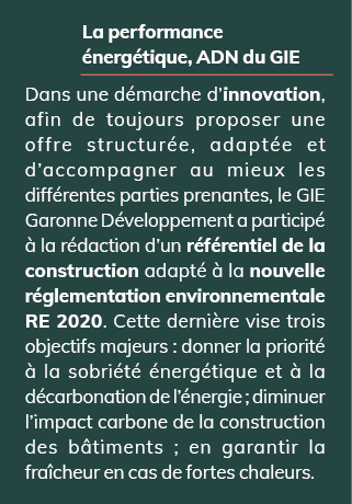 La performance nerg tique, ADN du GIE Dans une d marche d’innovation, afin de toujours proposer une offre structur e...