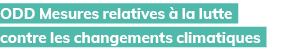 ODD Mesures relatives  la lutte contre les changements climatiques 